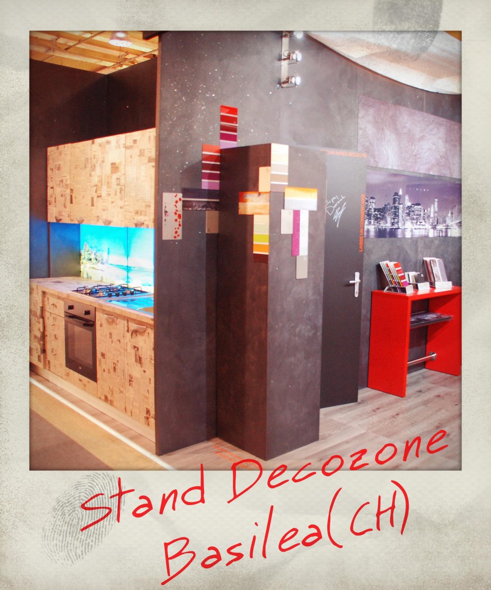 Lo stand di Decozone allestito a Basilea