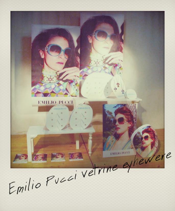 Emilio Pucci eyewhere campagna vetrine