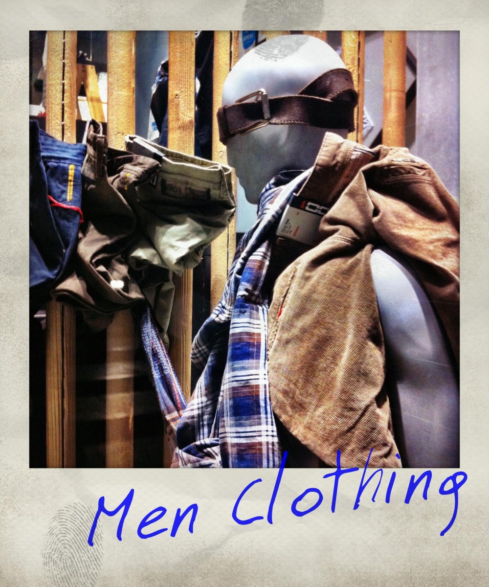 vetrine abbigliamento uomo, vetrinistica, visual merchandising.